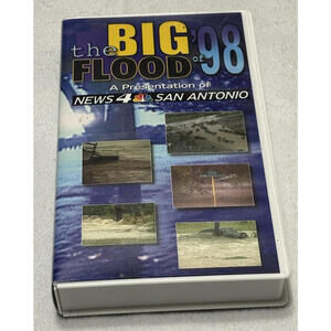 The Big Flood of 98 || NEWS 4 San Antonio VHS Tape 1998 || pre-owned
